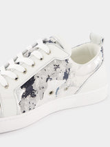 Christian LouboutinLouis Junior Leather Gravity Sneakers at Fashion Clinic
