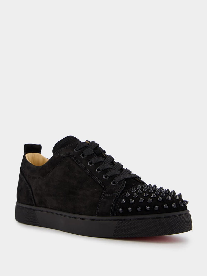 Christian LouboutinLouis Junior Suede Calf And Spikes at Fashion Clinic