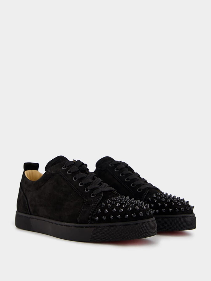 Christian LouboutinLouis Junior Suede Calf And Spikes at Fashion Clinic