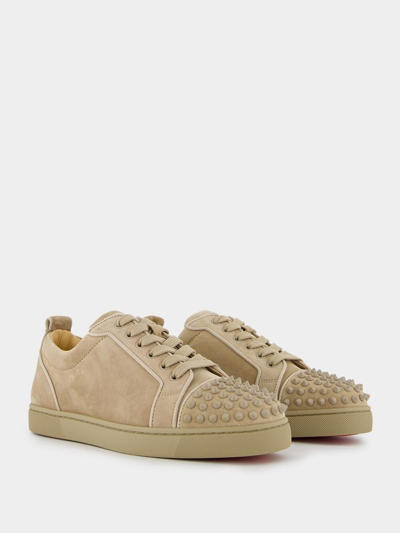Christian LouboutinLouis Junior Suede Spike Sneakers at Fashion Clinic