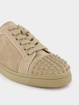 Christian LouboutinLouis Junior Suede Spike Sneakers at Fashion Clinic