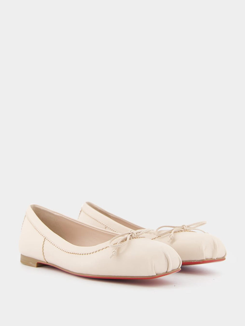 Christian LouboutinMamadrague Leather Ballet Flats at Fashion Clinic