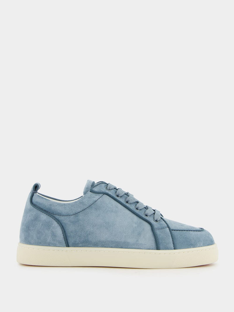 Christian LouboutinRantulow Light Blue Suede Sneakers at Fashion Clinic