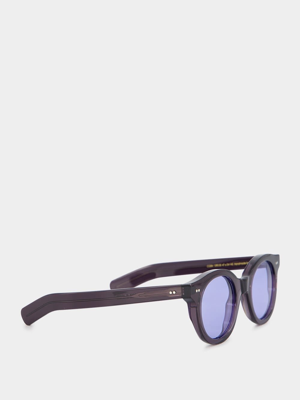 Cutler and Gross1390 Round Sunglasses-Dark Grey at Fashion Clinic