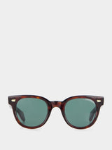 Cutler and Gross1392 Round Tortoiseshell Sunglasses at Fashion Clinic