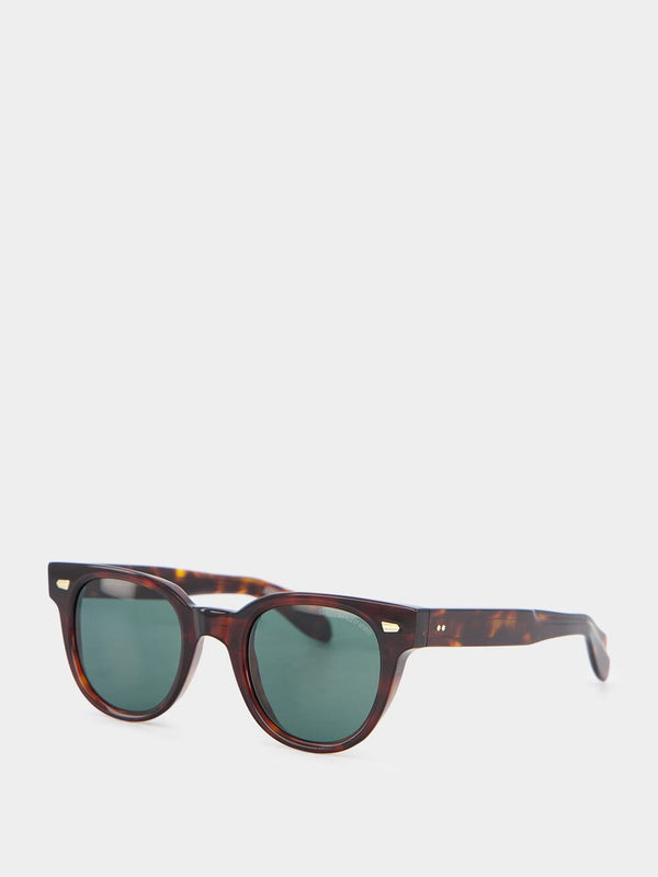 Cutler and Gross1392 Round Tortoiseshell Sunglasses at Fashion Clinic