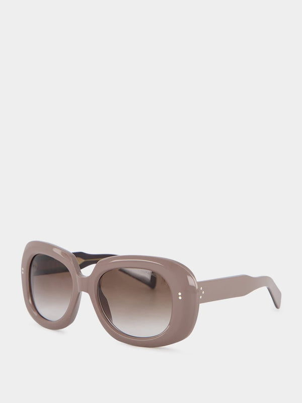 Cutler and Gross9383 Round Sunglasses-Mud at Fashion Clinic
