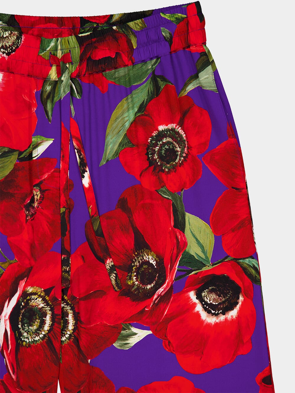 Dolce & GabbanaAnemone Print Flared Pants at Fashion Clinic