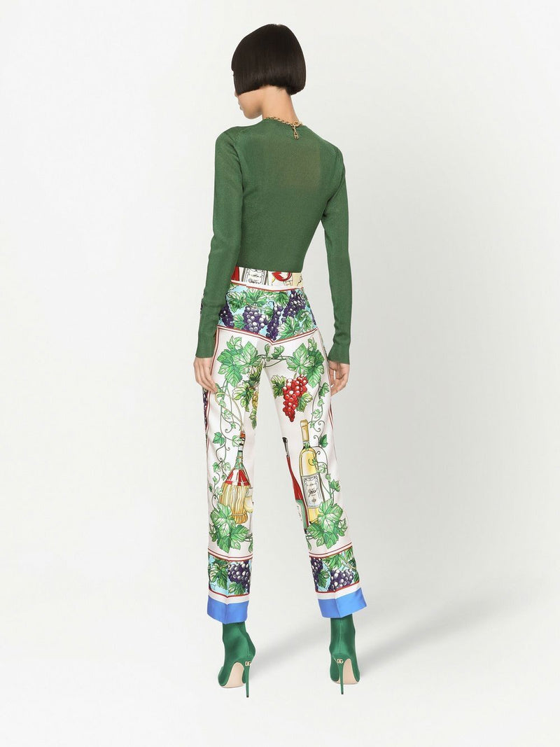 Dolce & GabbanaCapri cropped trousers at Fashion Clinic