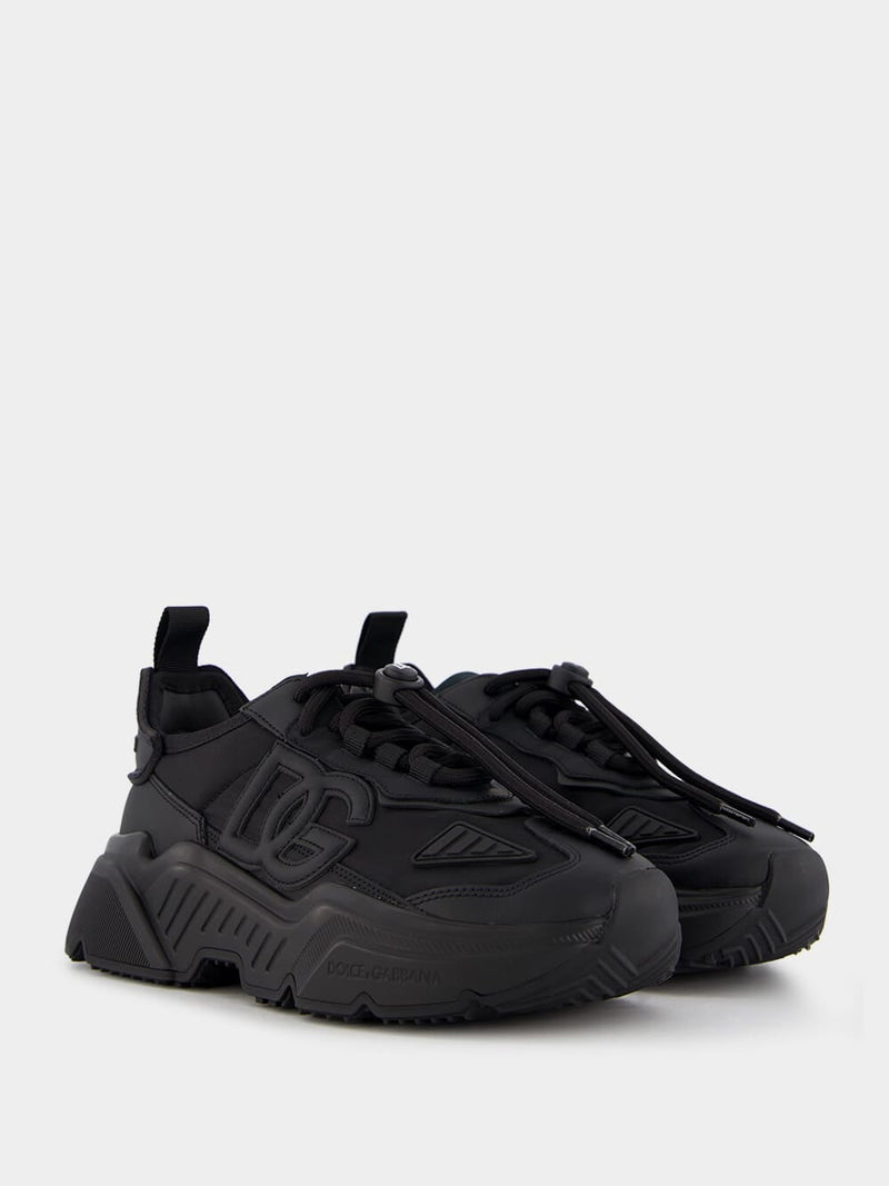 Dolce & GabbanaDay Master Black Chunky Sneakers at Fashion Clinic