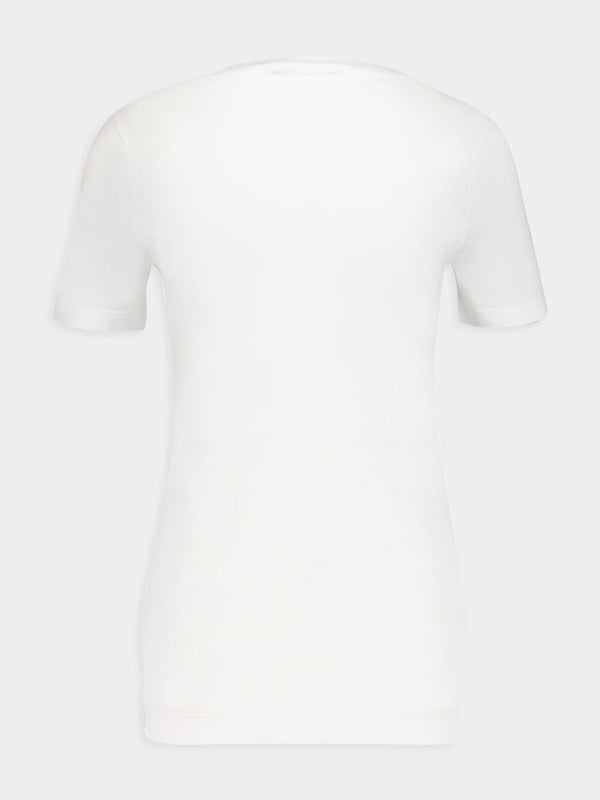 Dolce & GabbanaDG Logo Patch Jersey T-Shirt at Fashion Clinic