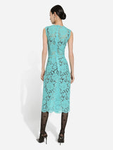 Dolce & GabbanaFloral Lace Sheath Dress at Fashion Clinic