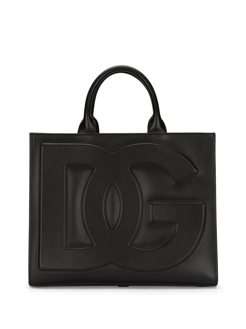 Dolce & GabbanaLeather shopper bag at Fashion Clinic