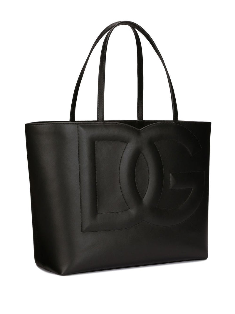 Dolce & GabbanaLeather Shopper Bag at Fashion Clinic