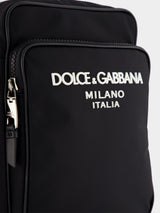 Dolce & GabbanaNylon Crossbody Logo Bag at Fashion Clinic