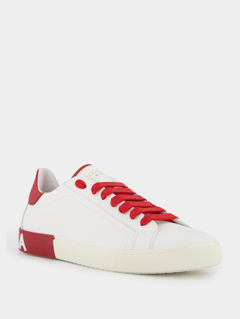 Dolce & GabbanaPortofino Vintage Leather Sneakers at Fashion Clinic