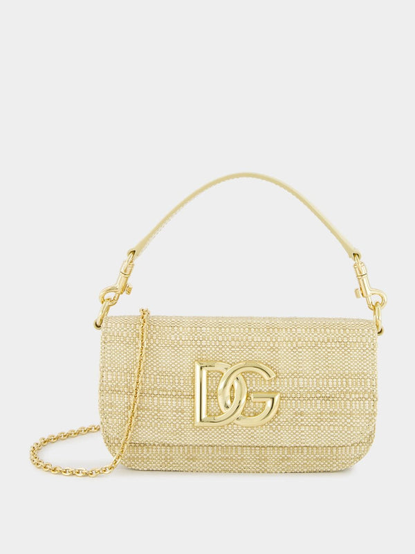 Dolce & GabbanaRaffia 3.5 Crossbody Bag at Fashion Clinic