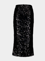 Dolce & GabbanaSequined Midi Pencil Skirt at Fashion Clinic