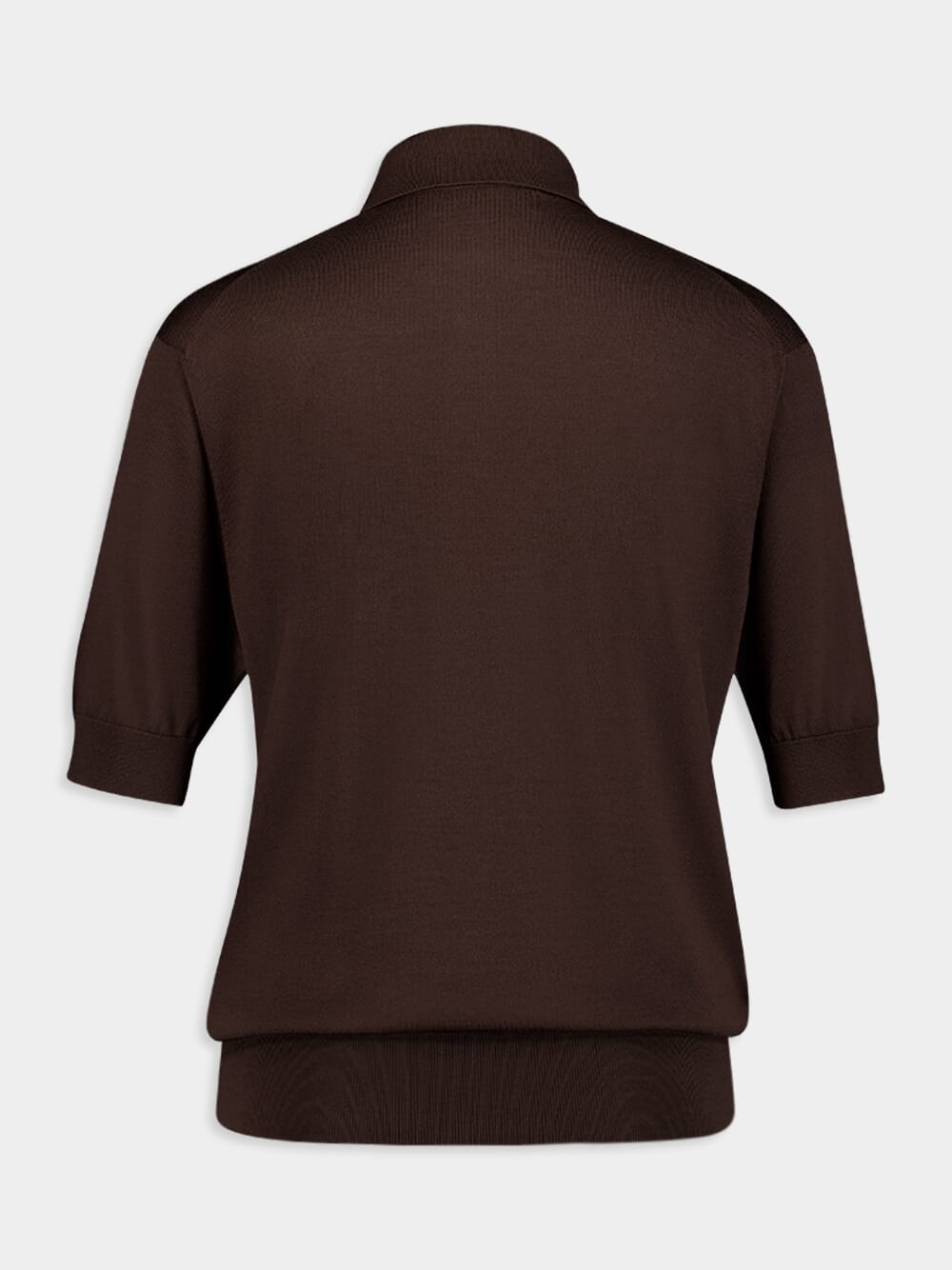 Dolce & GabbanaShort-Sleeve Silk Polo Shirt at Fashion Clinic