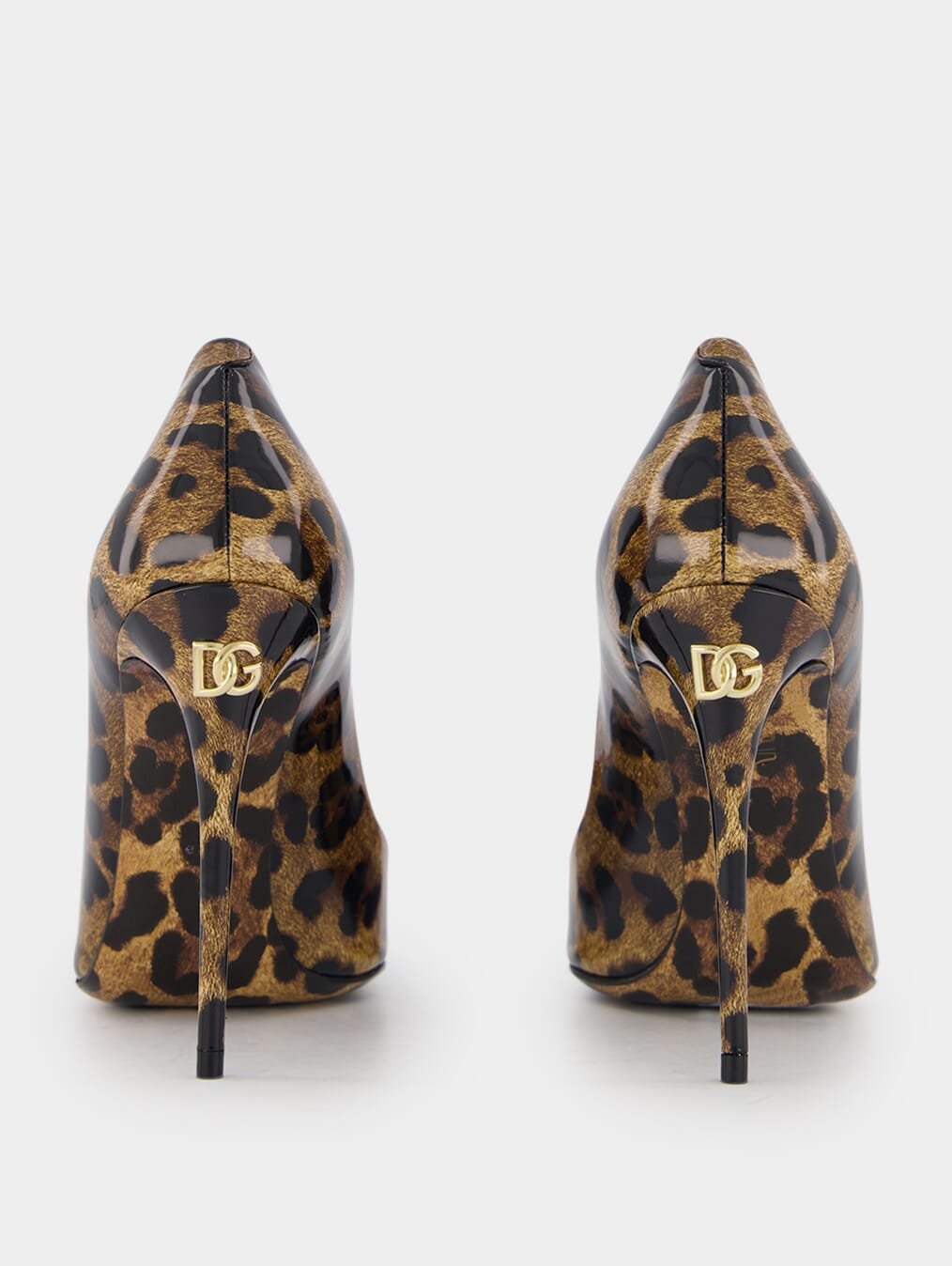 Dolce & GabbanaX Kim 110mm Leopard-Print Leather Pumps at Fashion Clinic