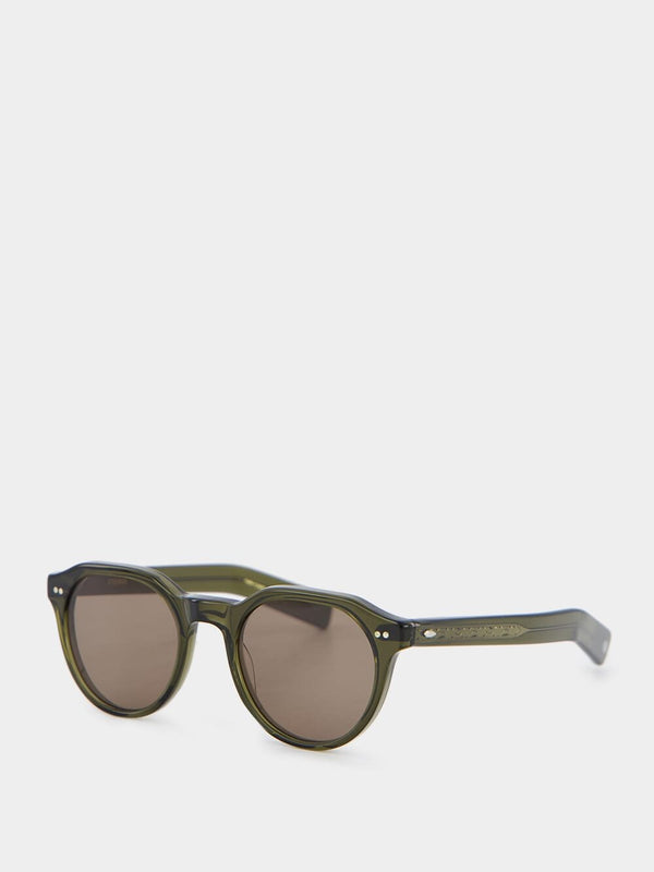 Eyevan 7285Lubin Round Sunglasses at Fashion Clinic