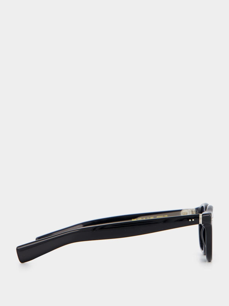 Eyevan 7285Square-Frame Tinted Sunglasses at Fashion Clinic