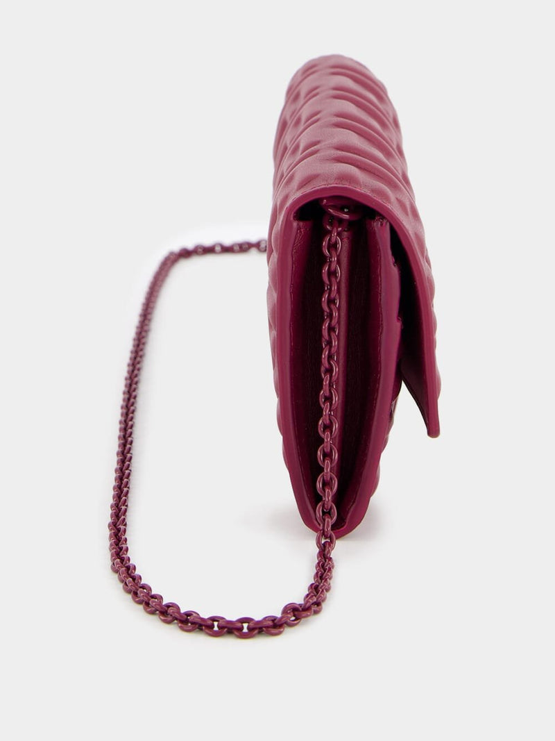 Fendi baguette continental leather wallet online