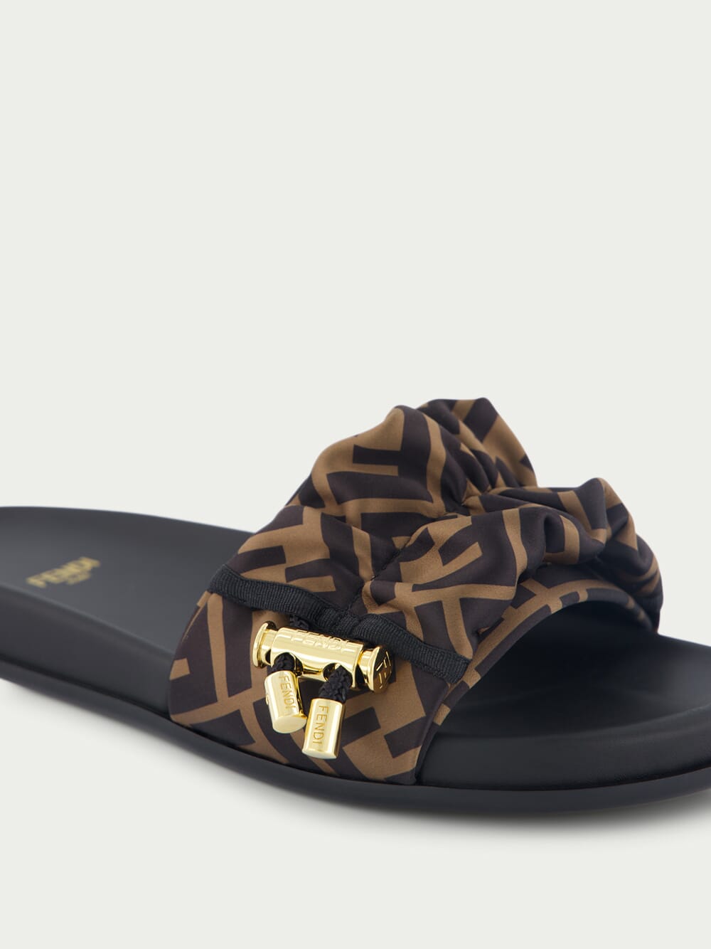 Fendi satin slides 2025