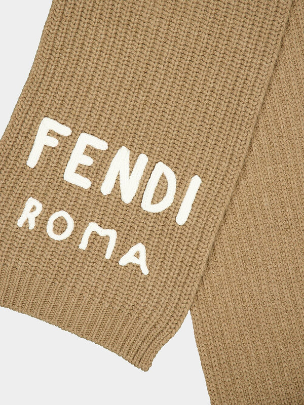 FendiFendi Roma Knit Scarf at Fashion Clinic