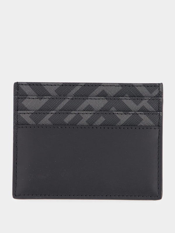 FendiFF Squared Leather Card Holder at Fashion Clinic