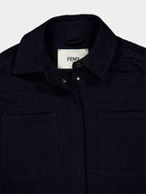 FendiGo-To Jacquard Denim Jacket  at Fashion Clinic