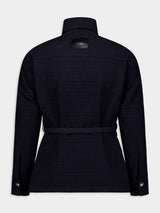 FendiGo-To Jacquard Denim Jacket  at Fashion Clinic