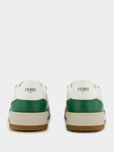 FendiMatch Leather Sneakers at Fashion Clinic