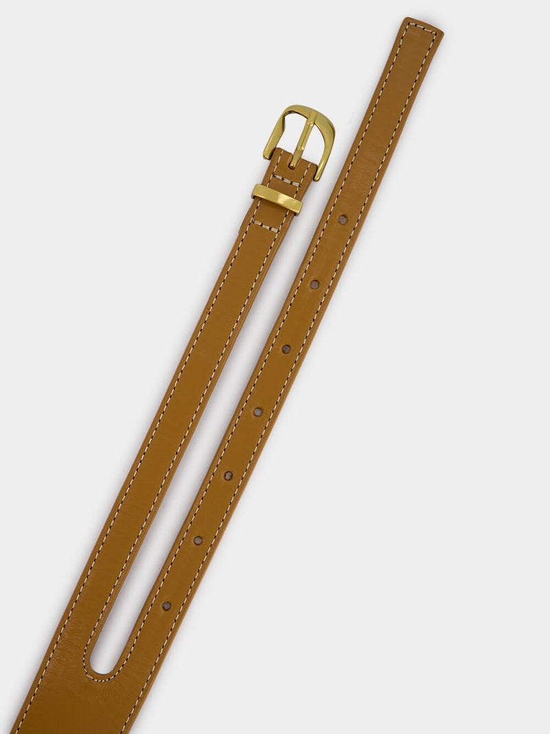 FrameDouble-Strap Leather Waist Belt at Fashion Clinic