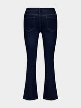 FrameLe Crop Mini Boot Trousers at Fashion Clinic
