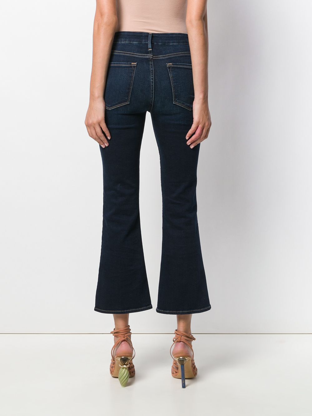 Frame Le Crop Mini Boot Trousers Cabana Fashion Clinic