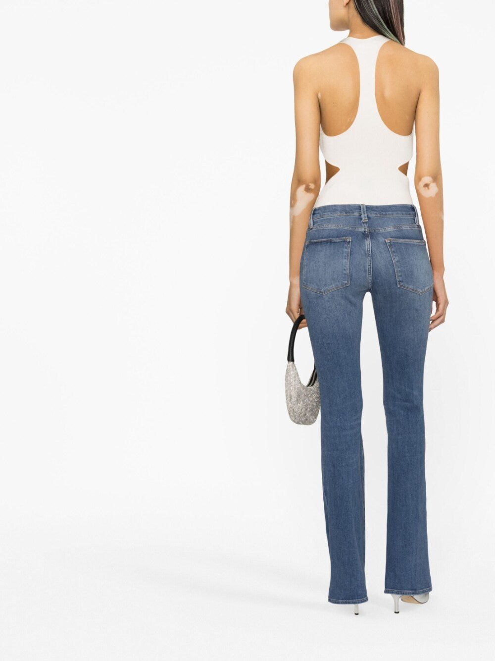 FrameLe High Flare jeans at Fashion Clinic