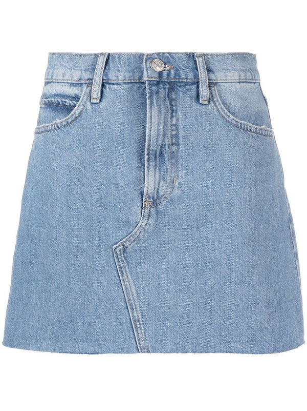 FrameLe High 'N' Tight Denim Mini Skirt at Fashion Clinic