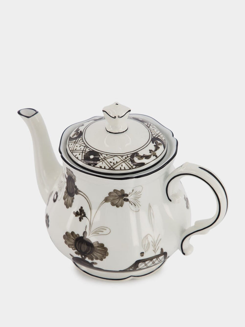 Ginori 1735Oriente Italiano Albus Teapot at Fashion Clinic