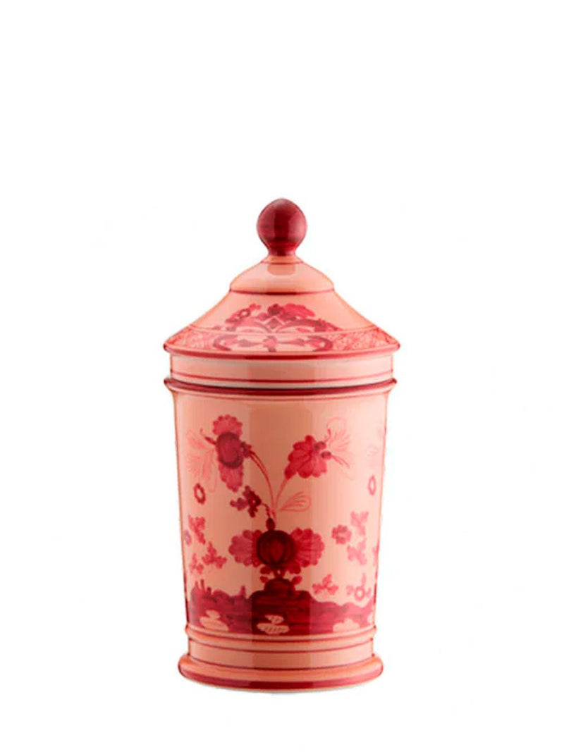 Ginori 1735Pharmacy vase with cover 20cm at Fashion Clinic