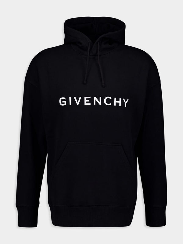 GivenchyArchetype Slim Fit Cotton Hoodie at Fashion Clinic