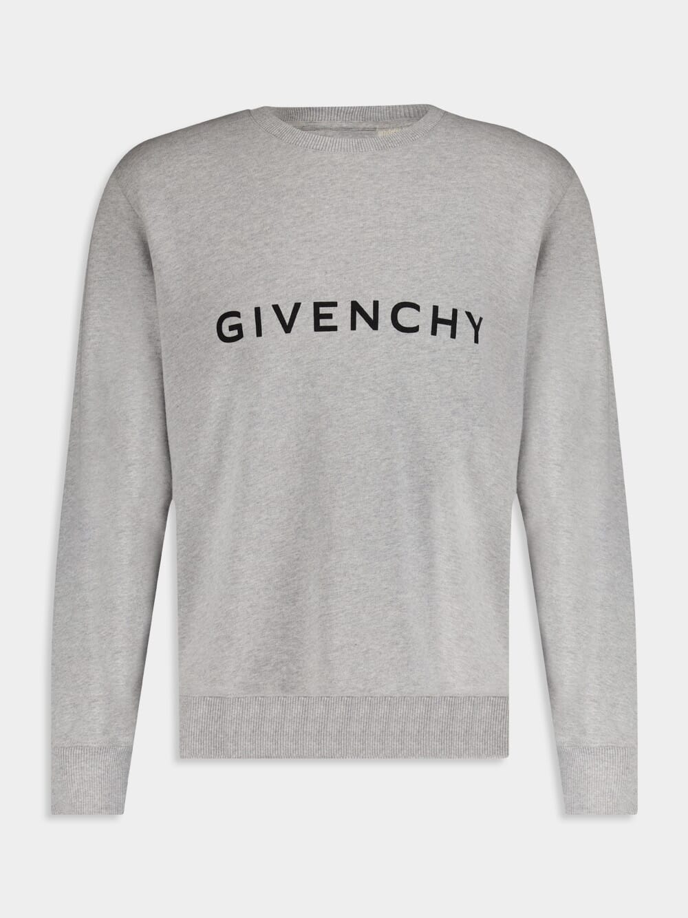 GivenchyArchetype Slim Fit Grey Fleece Sweatshirt at Fashion Clinic