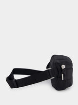 GivenchyBlack Logo Belt Bag at Fashion Clinic