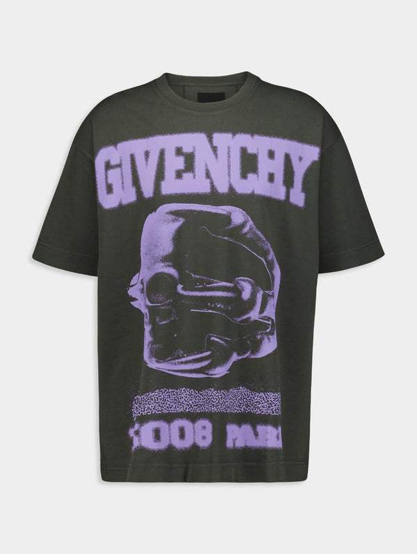 GivenchyCasual fit cotton t-shirt with GIVENCHY Ring prints at Fashion Clinic