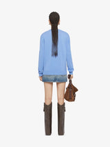GivenchyDenim Mini Skirt with 4G Chain at Fashion Clinic
