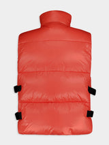 GivenchyDouble 4G Buckles Sleeveless Puffer Jacket at Fashion Clinic