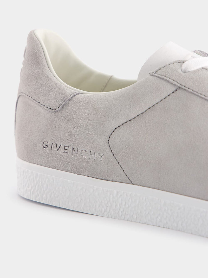 GivenchyGrey Suede Town Sneakers at Fashion Clinic