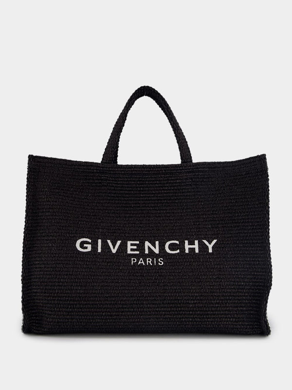 GivenchyLarge G-Tote Raffia Bag at Fashion Clinic