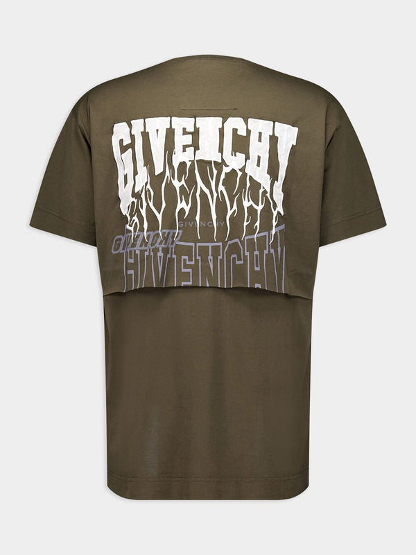 GivenchyLayered Logo T-Shirt at Fashion Clinic