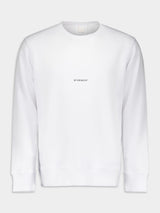 GivenchyLogo Print Cotton Sweatshirt at Fashion Clinic